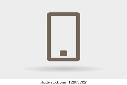 Phone Vector icon . Lorem Ipsum Illustration design