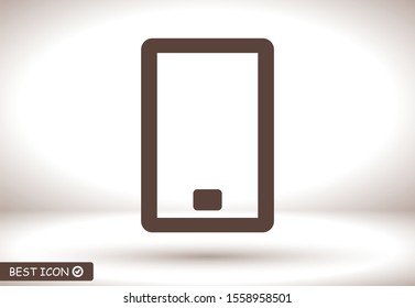 Phone Vector icon . Lorem Ipsum Illustration design