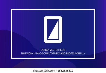 Phone Vector icon . Lorem Ipsum Illustration design