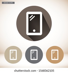 Phone Vector icon . Lorem Ipsum Illustration design