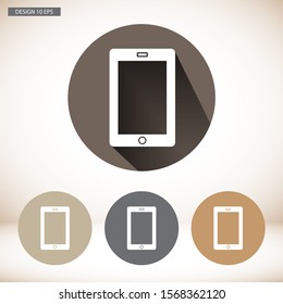 Phone Vector icon . Lorem Ipsum Illustration design