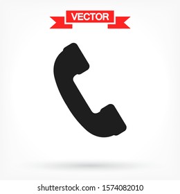 Phone Vector icon . Lorem Ipsum Illustration design