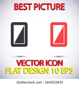 Phone Vector icon . Lorem Ipsum Illustration design
