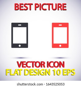 Phone Vector icon . Lorem Ipsum Illustration design