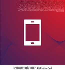 Telefonische Vektorillustration Symbol . Lorem-Ipsum-Illustrationsdesign