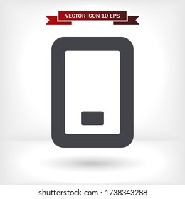 Phone Vector icon . Lorem Ipsum Illustration design
