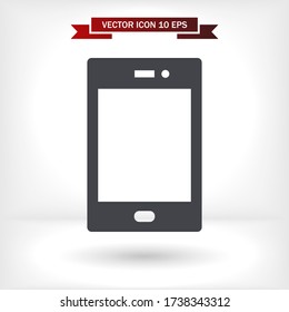 Phone Vector icon . Lorem Ipsum Illustration design
