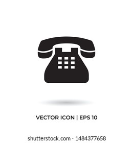 Phone vector icon in modern design style for web site and mobile app