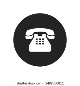 Phone vector icon in modern design style for web site and mobile app