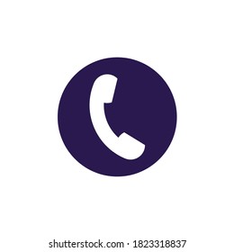 Phone vector icon. Phone sign on background. Phone icon for web and app