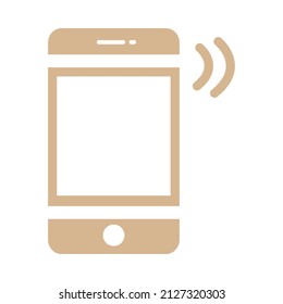 phone vector icon sign symbol. isolated graphic illustration