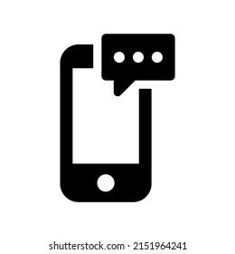 Telefon-Vektorsymbol. Smartphones. Handy auf weißem Hintergrund.