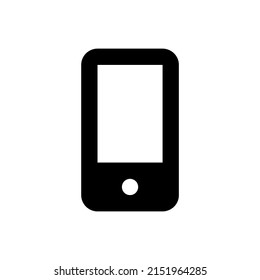 phone vector icon. smartphones. cell phone on a white background.