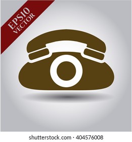 Phone vector icon or symbol