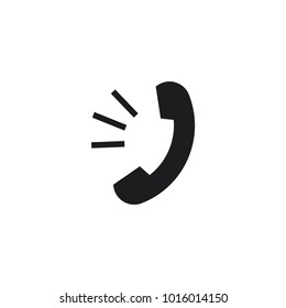 phone vector icon, telephone symbol 