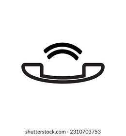 Phone vector icon. Telephone icon symbol isolated. call icon