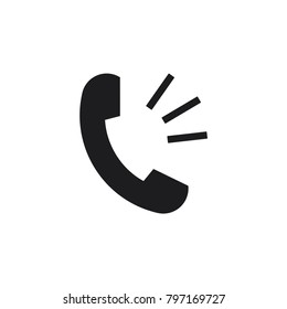 phone vector icon, telephone symbol, phone icon in trendy flat style 