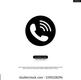 Phone Vector Icons in trendy flat style isolated on white background.eps10