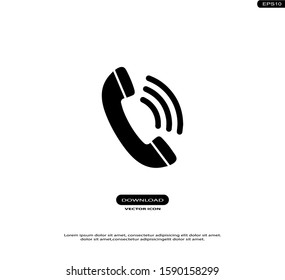 Phone Vector Icons in trendy flat style isolated on white background.eps10