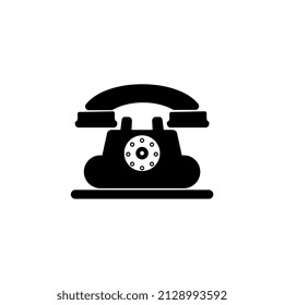 phone vector illustration, black color, suitable for templates, icons, etc