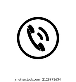 phone vector illustration, black color, suitable for templates, icons, etc