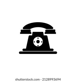 phone vector illustration, black color, suitable for templates, icons, etc