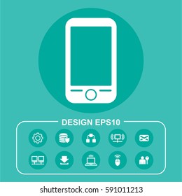 Phone Vector Illustration Icon