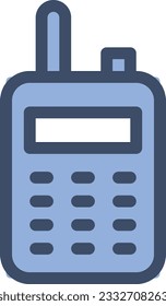 ilustración de vector de teléfono aislada en un fondo transparente. iconos vectoriales de color para el concepto o los gráficos web.