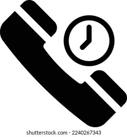 phone Vector illustration on a transparent background. Premium quality symmbols. Glyphs vector icons for concept and graphic design.