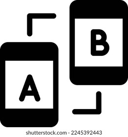 phone Vector illustration on a transparent background. Premium quality symmbols. Glyphs vector icons for concept and graphic design. 
