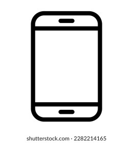 Phone Vector Line Icon Design