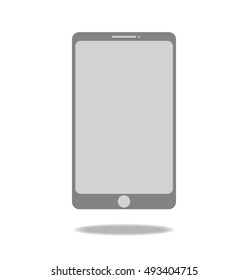Phone vector on white background
