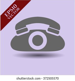 Símbolo de vector de teléfono