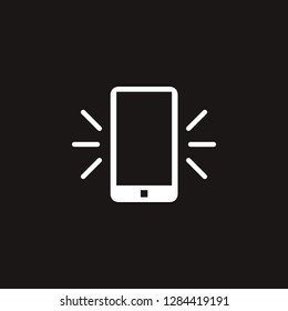 phone vibration icon. phone vibration vector design. sign design