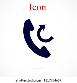 Phone web icon, Vector EPS 10 illustration style
