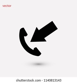 Phone web icon vector, Vector EPS 10 illustration style