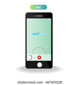Phone with website page