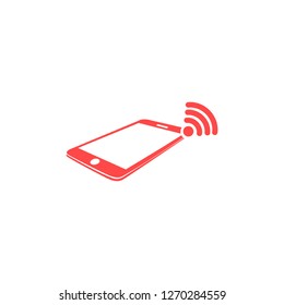 phone wifi icon vector