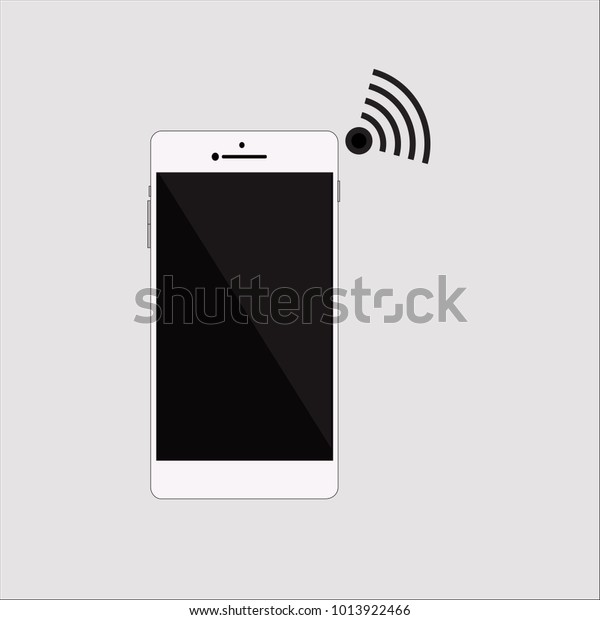 Phone Wifi Icon Vector Phone Wifi Stock Vector Royalty Free