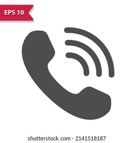 Phonecall Icon. Phone Call, Telephone. Professional, pixel perfect icon, EPS 10 format.