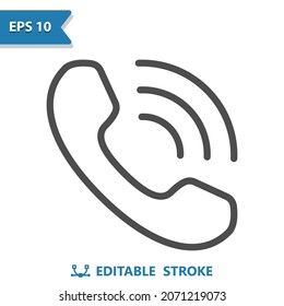 Phonecall, Phone Call Icon. Professional, pixel perfect icon, EPS 10 format.