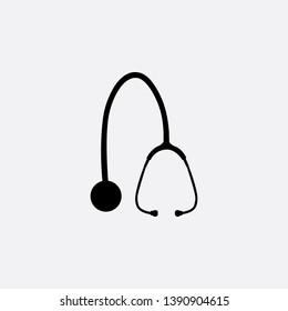 phonendoscope icon sign signifier vector