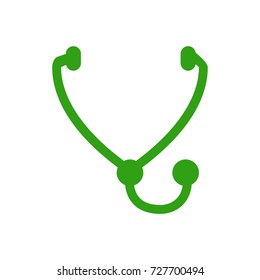 phonendoscope Stethoscope icon vector