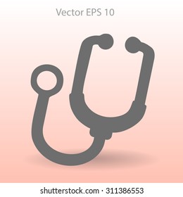 Phonendoscope vector illustration