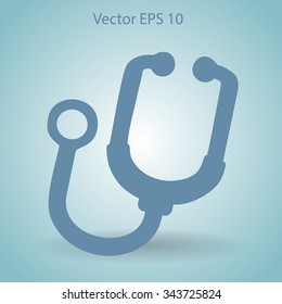 Phonendoscope vector illustration