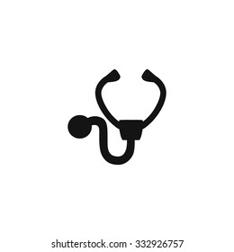 Phonendoscope. Vector medical icon