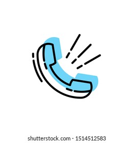 Phones Icon Vector Template Logo Illustration - Eps 10