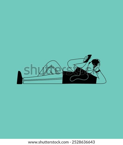 Phonies People Vector Stock Illustrations.