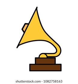 phonograph retro music icon