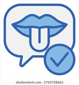 Phonology Blue White Single Icon